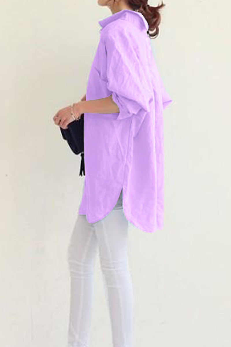 Oversized Linen Shirt
