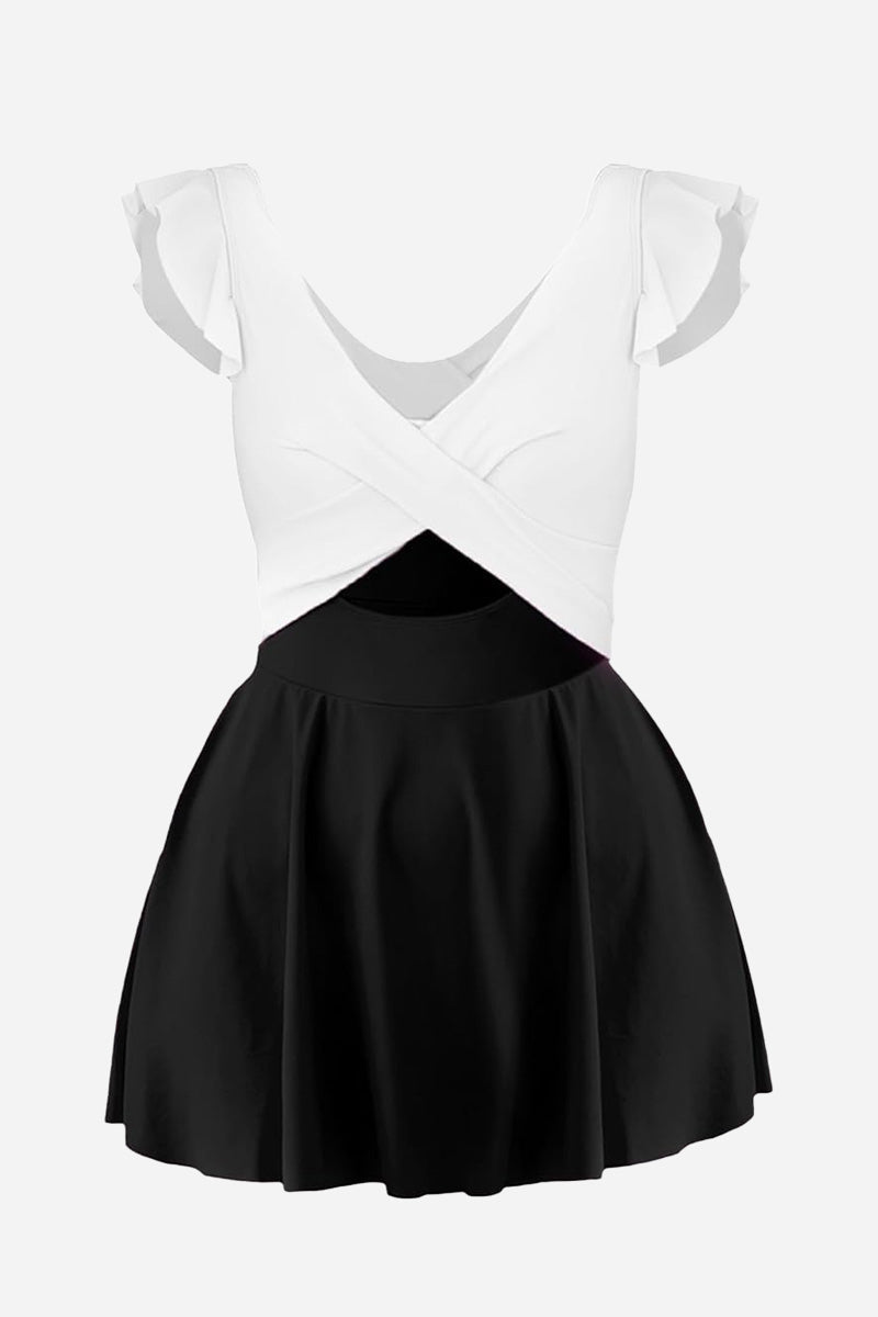 One Piece Lotus Tummy Control Tankini