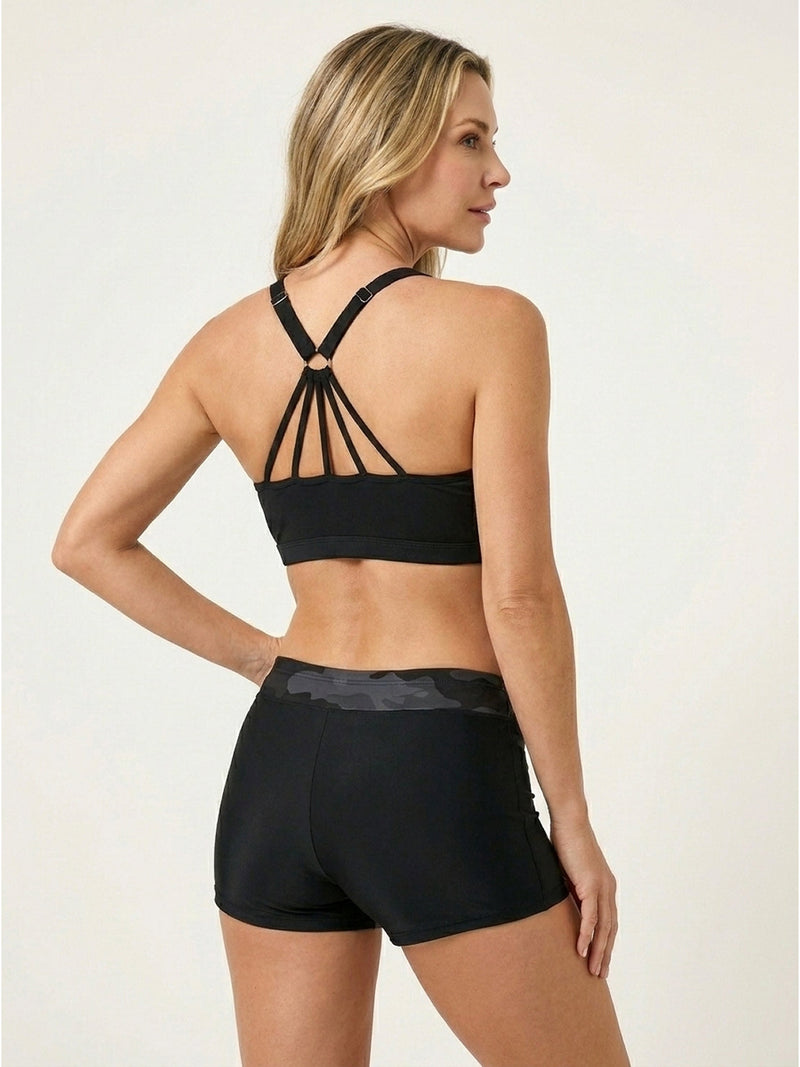 Three-Piece Open-Back Swim Set
