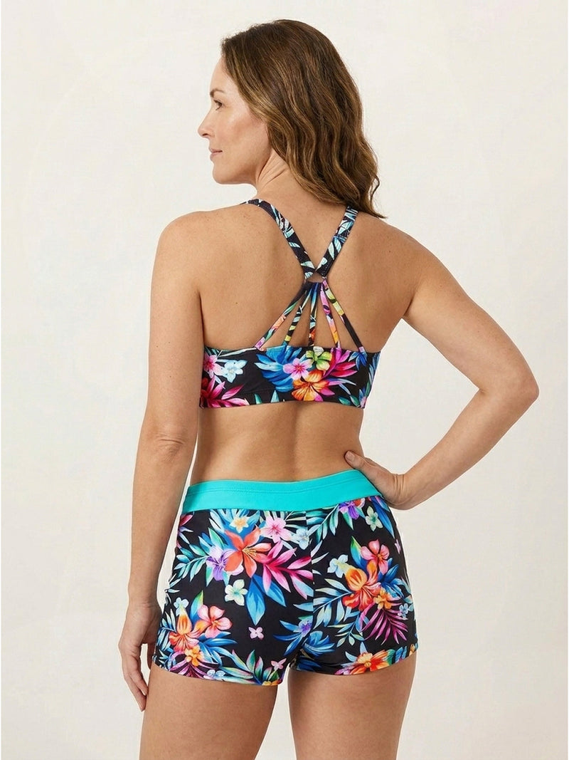 Three-Piece Open-Back Swim Set