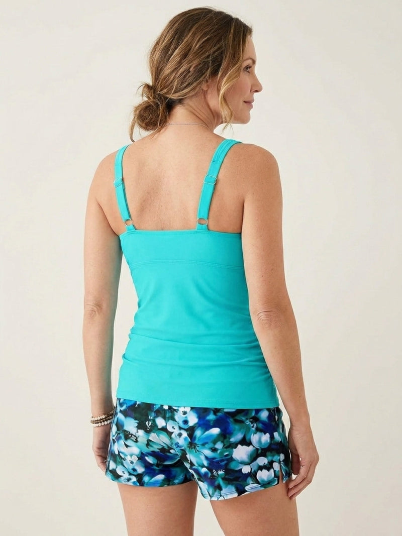Classic V-Notch Tankini Set