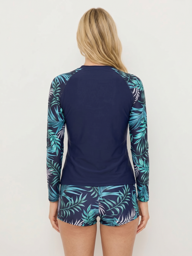 Women Rash Guard Swimsuit
