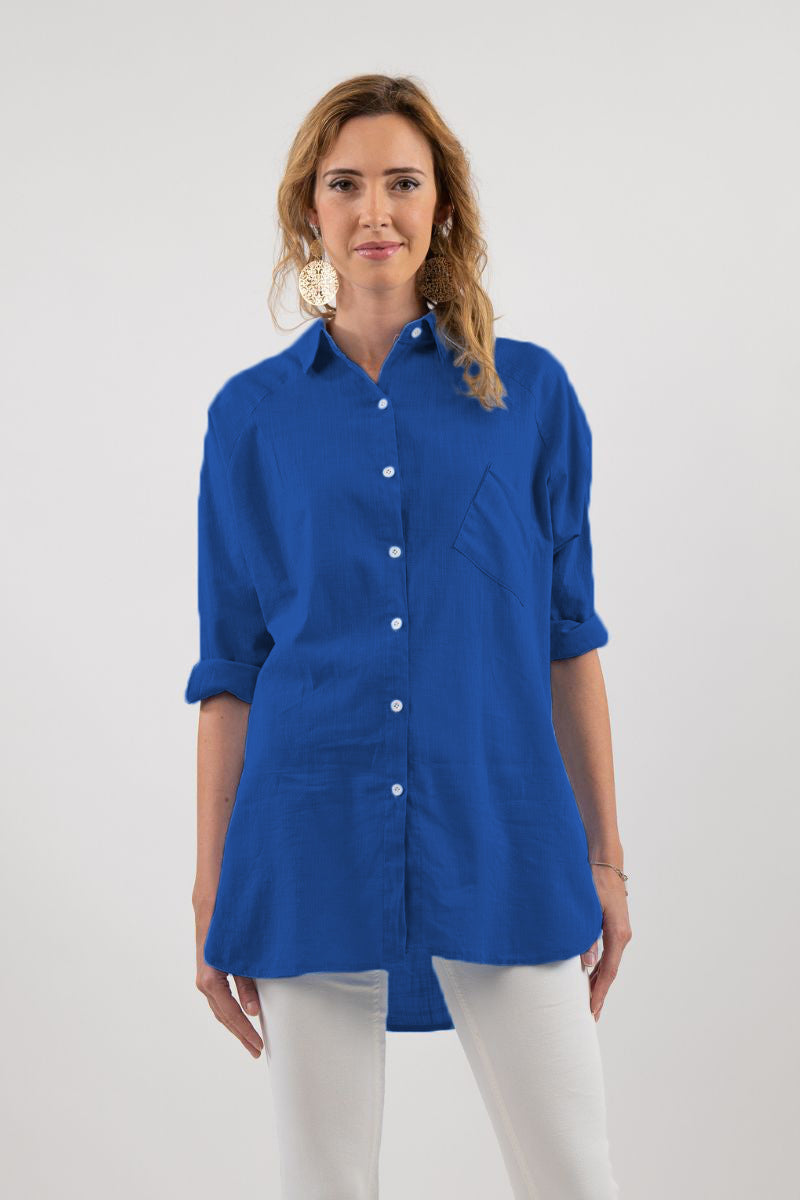 Oversized Linen Shirt