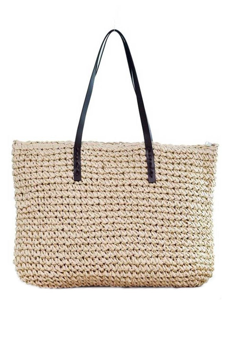 Large Straw Beach Bag - Beach Bum Store