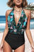 Floral Printed One-Piece Swimsuit