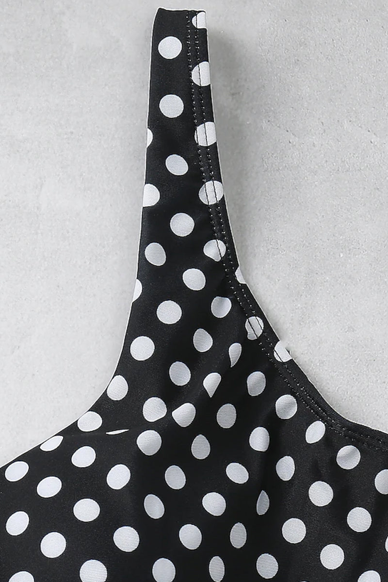 Polka Dot Push Up Tankini